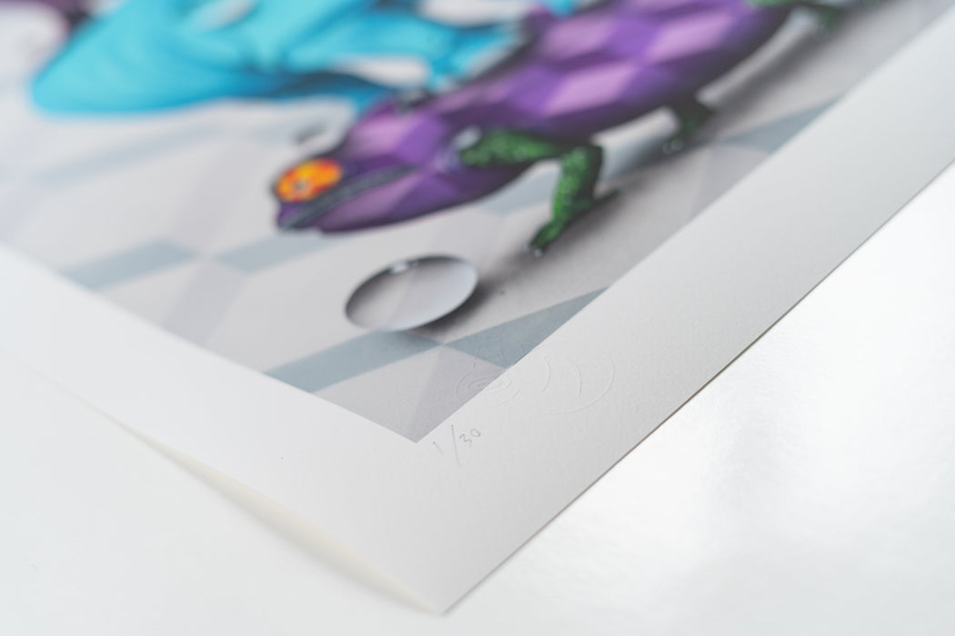 A Bit Heavy – Tim Timmey – Artscape Warehouse – Street art print – Urban art print for sale – Limited edition street art print