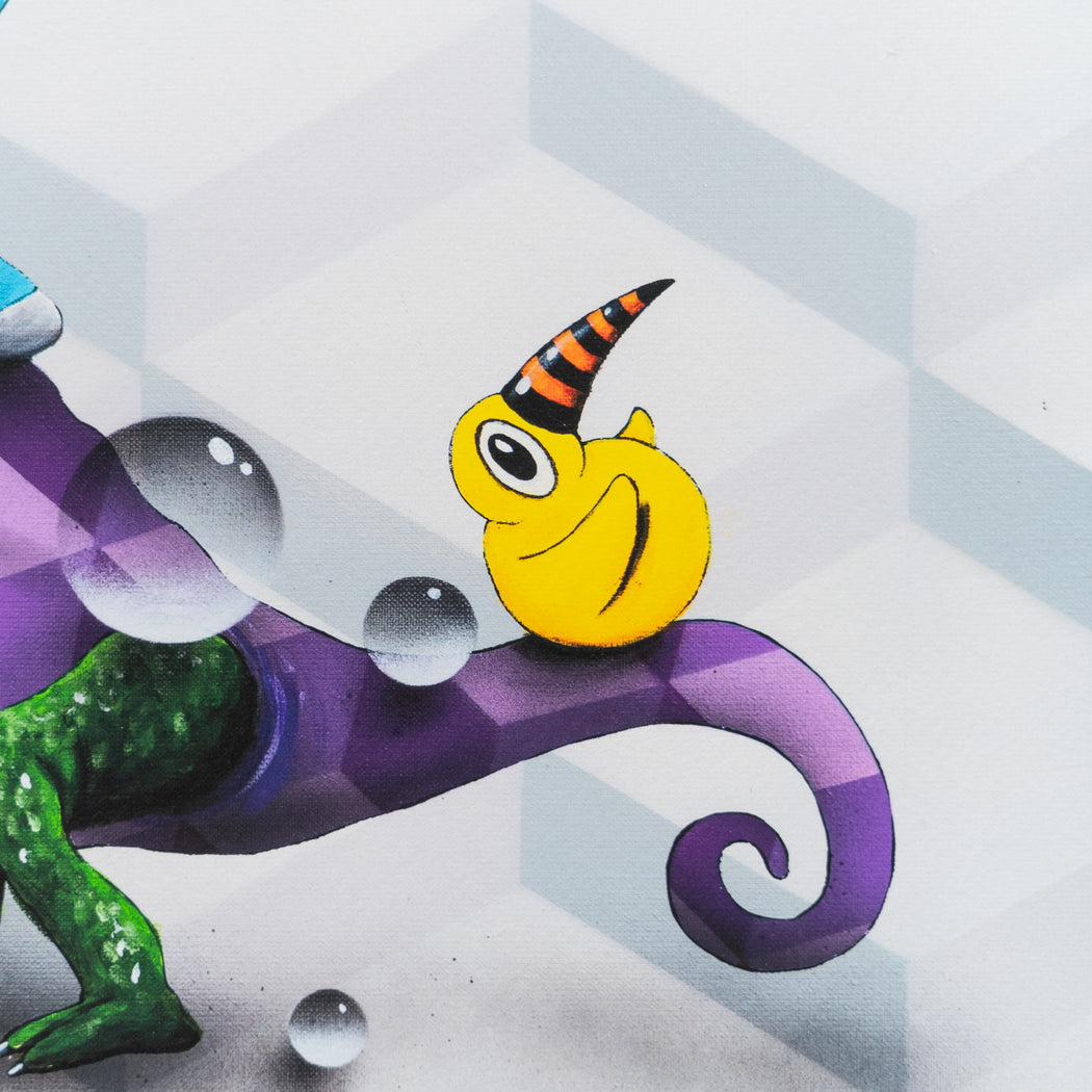 A Bit Heavy – Tim Timmey – Artscape Warehouse – Street art print – Urban art print for sale – Limited edition street art print
