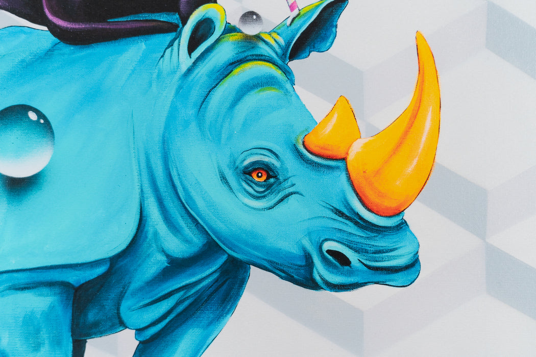 A Bit Heavy – Tim Timmey – Artscape Warehouse – Street art print – Urban art print for sale – Limited edition street art print